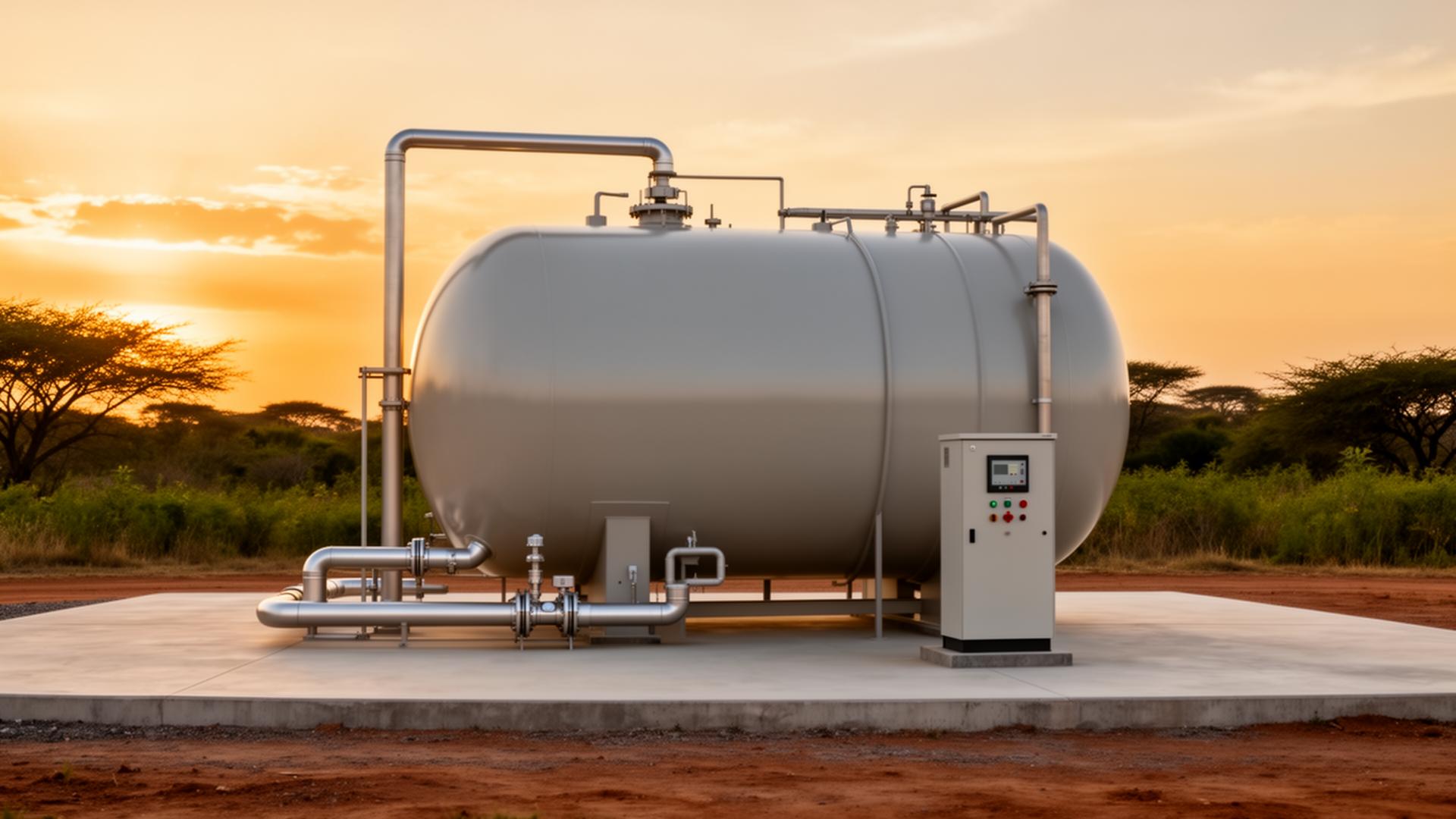 Centralized LPG reticulation plant